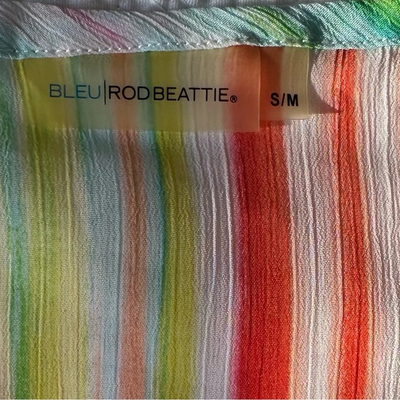 Bleu Rod Beattie.Caftan Cover.up. Size S/M - Picture 12 of 13